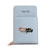 Leopard Pattern Crossbody Shoulder Bag Wallet for Women