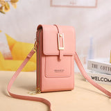 Touch Screen RFID Anti Theft Shoulder Phone Bag