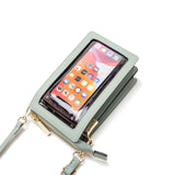 Touch-screen Cross-body Mobile Phone Bag for Women Multi-function Shoulder Bag