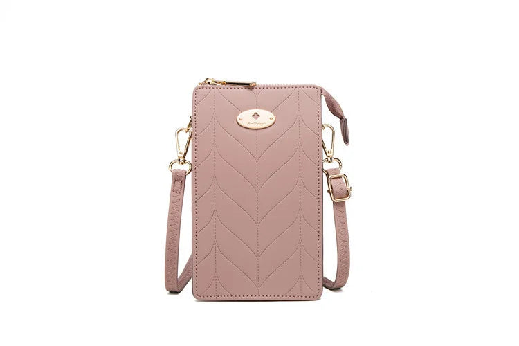 Touch-screen Cross-body Mobile Phone Bag for Women Multi-function Shoulder Bag