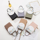 Touch Screen Mobile Phone Bag Women's One Shoulder Messenger Small Square Bag