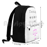 Tough Women Lawyer Hiking Backpack Waterproof Camping Travel