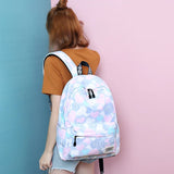Casual Women Backpack Shoulder School Backpacks Bag Bookbag for Teenager Girls