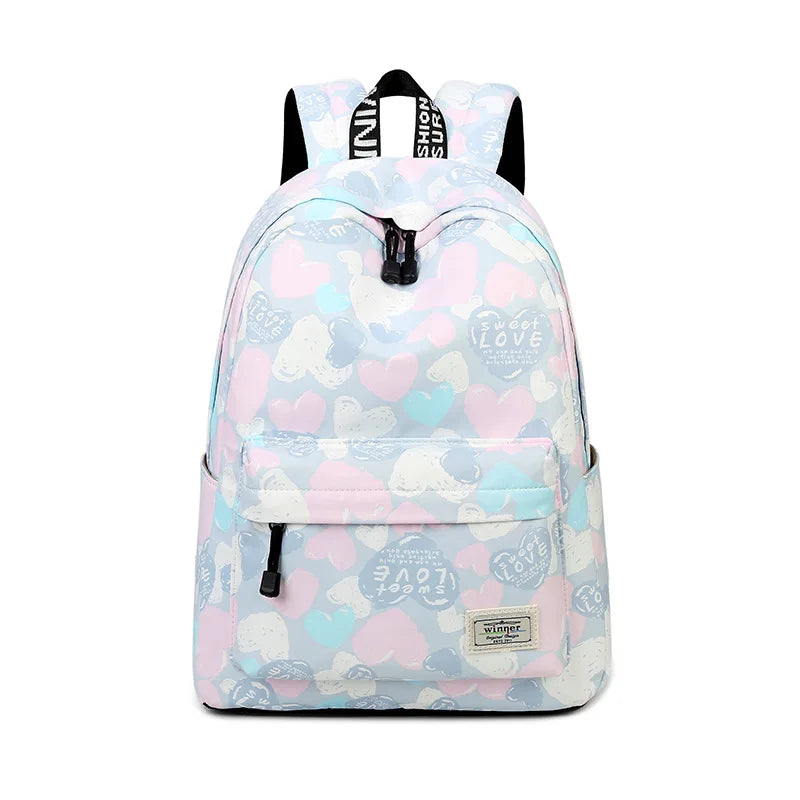 Casual Women Backpack Shoulder School Backpacks Bag Bookbag for Teenager Girls