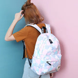Casual Women Backpack Shoulder School Backpacks Bag Bookbag for Teenager Girls