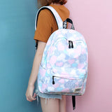 Casual Women Backpack Shoulder School Backpacks Bag Bookbag for Teenager Girls