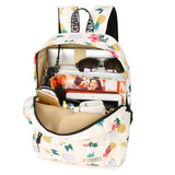 Casual Women Backpack Shoulder School Bags Bookbag for Teenagers Girls Laptop Ba