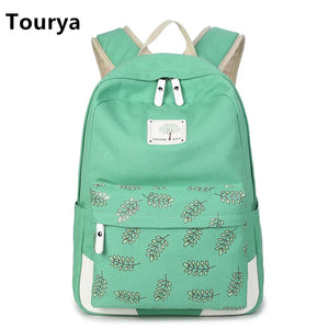 Canvas Women Backpack Mochila Escolar Casual Bagpack Shoulder Bag