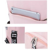 Waterproof Nylon Women Backpack Girls Drawstring Bow Chains School Bag Bookbags