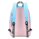 Waterproof Women Patchwork Backpack School Bags for Student Girls