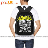 Toxic Holocaust Evil Never Dies Backpack Large Capacity