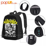 Toxic Holocaust Evil Never Dies Backpack Large Capacity