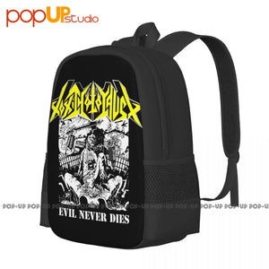 Toxic Holocaust Evil Never Dies Backpack Large Capacity
