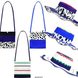 Colorful Girls Mini Messenger Bag PU Female Cross Body Bag for Teens Women