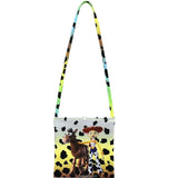 Colorful Girls Mini Messenger Bag PU Female Cross Body Bag for Teens Women