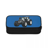 Tractor Zipper Pen Bag Student School Anime Stationery Child Gift