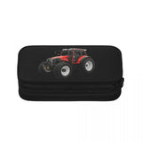 Tractor Pen Box Student School Anime Zipper Pen Bag Child Stationery Bag