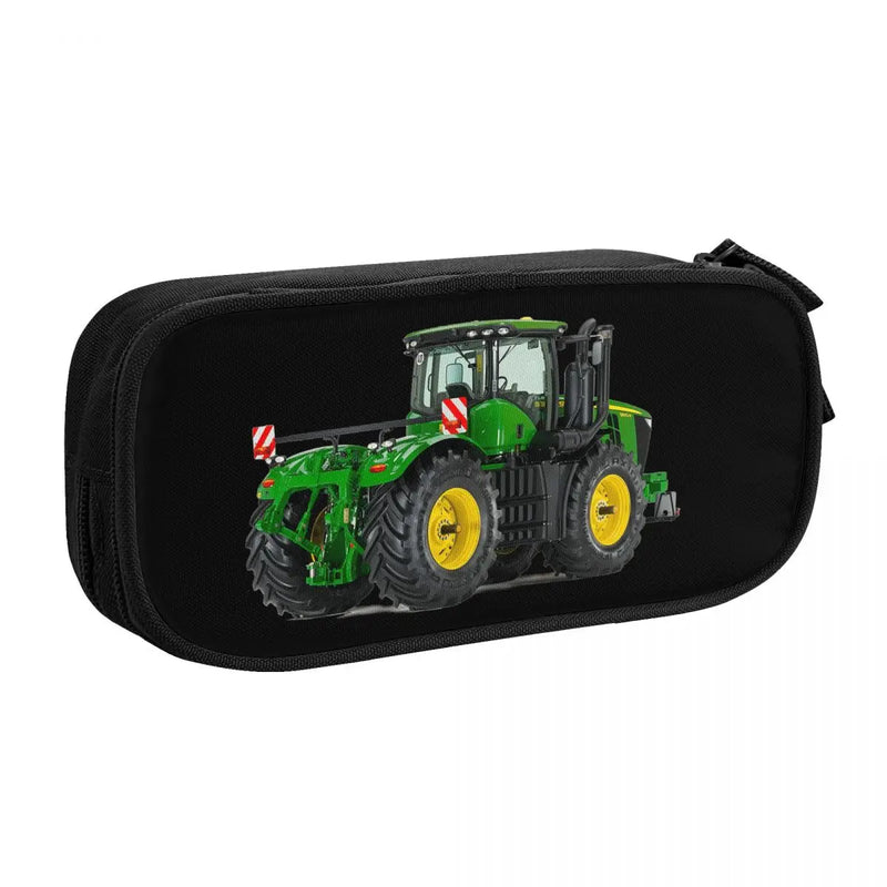 Tractor Pen Box Zipper Pen Bag Student School Stationery Bag