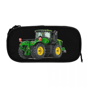 Tractor Pen Box Zipper Pen Bag Student School Stationery Bag