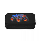 Tractor Pen Box Student School Anime Zipper Pen Bag