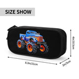 Tractor Pen Box Student School Anime Zipper Pen Bag
