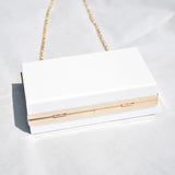 Clear Acrylic Clutch Purses Shoulder Bags Wedding Party Evening Handbags