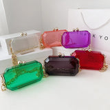 Transparent Acrylic Box Bag Small Shoulder Bag