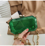 Transparent Acrylic Box Bag Small Shoulder Bag
