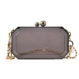 Transparent Acrylic Box Bag Small Shoulder Bag