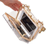 Acrylic Wallet Candy Colors Evening Bag Ladies Clutch Wedding Party Purses