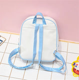 Transparent Backpack PVC Women Shoulder Bag Clear Pocket Itabag Mochila