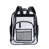 Transparent Backpack Waterproof Laptop Shoulder Bag Travel Hiking
