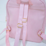 Transparent Backpack Women Bags PVC Jelly Waterproof Student School Bags