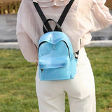 Clear PVC Backpack for Women Girls School Students