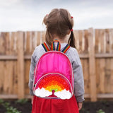 Transparent Candy Backpacks Fidget Toy Push Bubble School Bag Waterproof