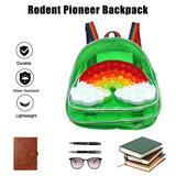Transparent Candy Backpacks Fidget Toy Push Bubble School Bag Waterproof