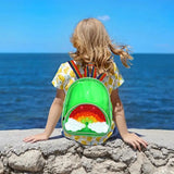 Transparent Candy Backpacks Fidget Toy Push Bubble School Bag Waterproof