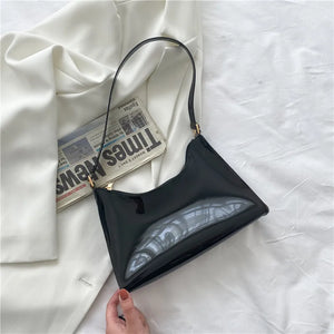 Transparent Jelly Shoulder Bag for Women Evening Candy Purse