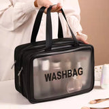 Clear Cosmetic Bag PVC Zipper Makeup Beauty Case