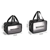 Clear Cosmetic Bag PVC Zipper Makeup Beauty Case