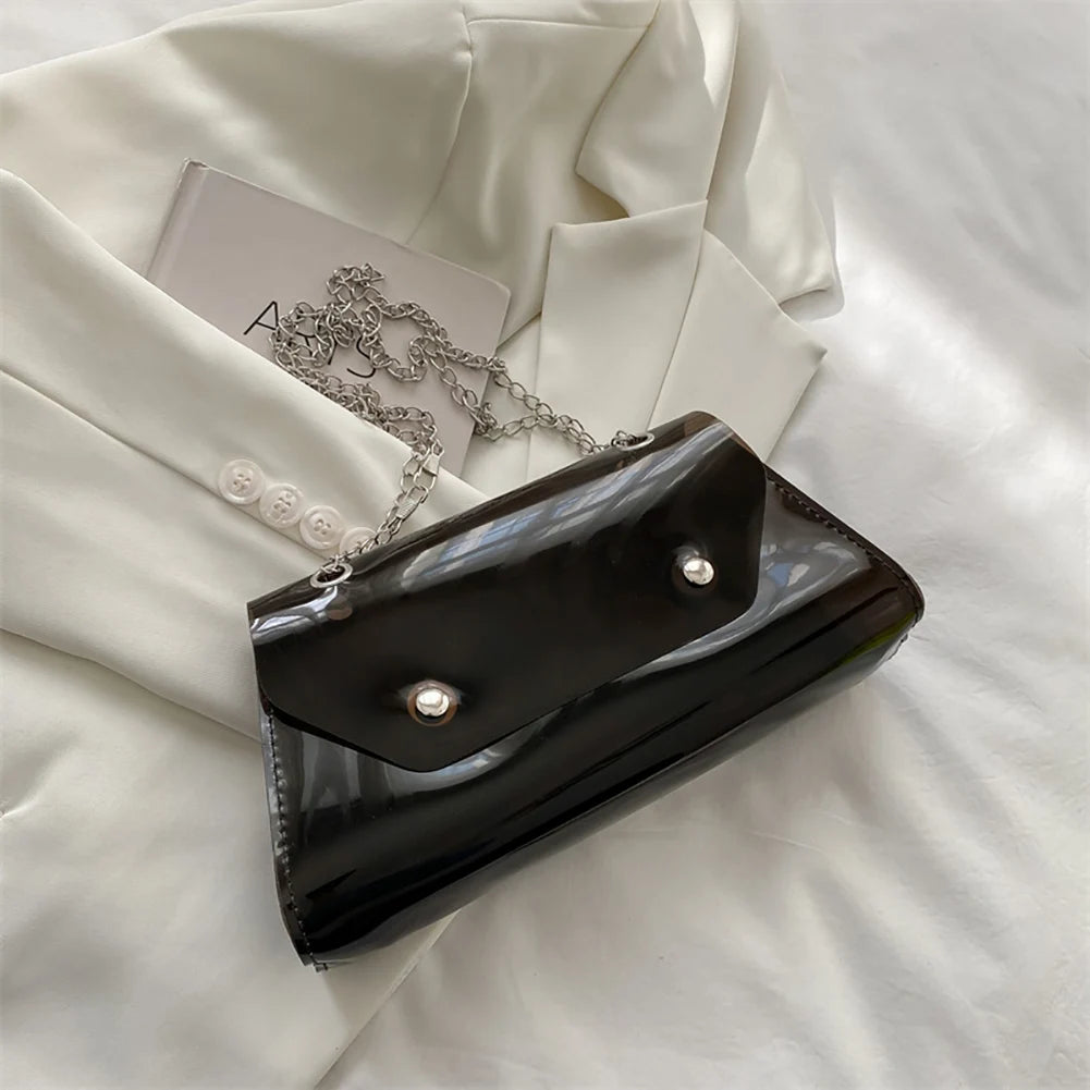 Transparent Crossbody Bag Women Candy Small Shoulder Messenger Bag