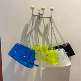 Transparent Crossbody Bag Women Candy Small Shoulder Messenger Bag