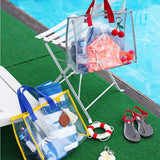 Transparent Jelly Beach Bag Large Capacity Shoulder Bag Waterproof Handbag