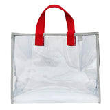 Transparent Jelly Beach Bag Large Capacity Shoulder Bag Waterproof Handbag