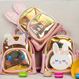Transparent Laser Bag Children's Girls Backpack Waterproof Kids Bags