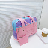 Transparent Love Shoulder Bag Large Capacity