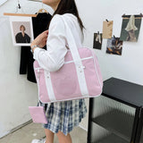 Transparent Love Shoulder Bag Large Capacity