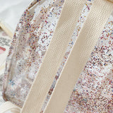 Kids Glitter Stars PVC Backpack - Small School Travel Bag