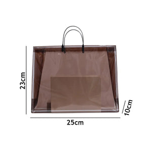 Transparent PVC Beach Bag Waterproof Large Capacity Shoulder Bag