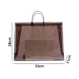 Transparent PVC Beach Bag Waterproof Large Capacity Shoulder Bag